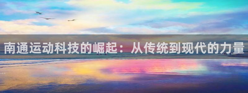 注册球王会体育官方正版app:南通运动科技的崛起:从传统到现